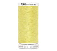 Nähmit - Gütermann DENIM 100-Meter Jeansgarn hochwertig und reißfestes Nähmaschinengarn + GRATIS FARBKARTE (A05-1380)