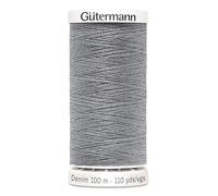 Nähmit - Gütermann DENIM 100-Meter Jeansgarn hochwertig und reißfestes Nähmaschinengarn + GRATIS FARBKARTE (A33-9625)