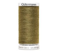 Nähmit - Gütermann DENIM 100-Meter Jeansgarn hochwertig und reißfestes Nähmaschinengarn + GRATIS FARBKARTE (A15-8955)