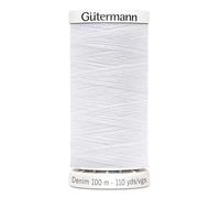 Nähmit - Gütermann DENIM 100-Meter Jeansgarn hochwertig und reißfestes Nähmaschinengarn + GRATIS FARBKARTE (A02-1005)