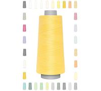 Nähmit - Gütermann Overlockgarn Toldi-Lock 2500m / Toldilock + GRATIS FARBKARTE (07-1345-hellgelb)