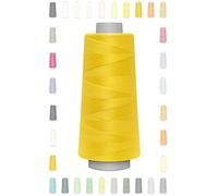Nähmit - Gütermann Overlockgarn Toldi-Lock 2500m / Toldilock + GRATIS FARBKARTE (08-1570-gelb)