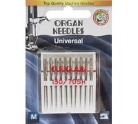 Nähmit - Organ Flachkolben Nähmaschinennadeln Universalnadel System 130/705 H (90er Stärke)