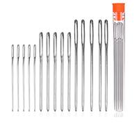 Nähnadeln Set 15 Stücke, Sticknadeln Mit Spitze, 3 Größen Stopfnadeln, Stopfnadel Aus Edelstahl, Geeignet Für Hand Nähen Handwerk (5 * 1,25 * 52mm；5 * 2,0 * 60mm；5 * 2,0 * 70mm)