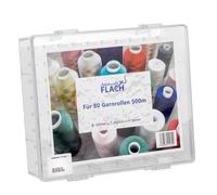 Garnbox für 80 Garnrollen - Ungefüllt - Robust - Übersichtlich | Nähgarn-Box, Nähgarnhalter zur Aufbewahrung von Nähzubehör | Ideale Aufbewahrungsbox zur Nähgarnaufbewahrung von Garn-Konen