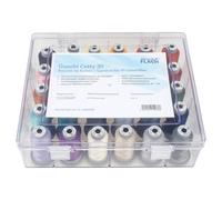 Nähwelt Flach Cotty 30 Acryl-Garnbox (gefüllt mit 30 Farben / 500 m)