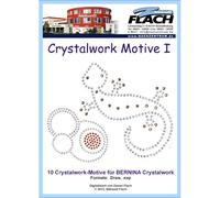 Nähwelt Flach Stickmuster CD Crystalwork Stanzmotive