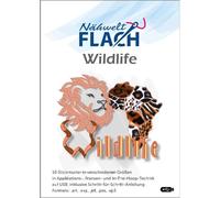 Nähwelt Flach Stickmuster USB Wildlife (10 Stickmuster)