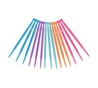 Nähwerkzeug Set, 15 Stück Plastik Multifuntionales Zubehör in Verschiedenen Farben, Robust und Langlebig - Praktisch Für Elastikfädeln, DIY Handarbeiten, Maßnehmen und Nähen
