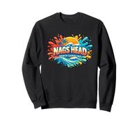 Nags Head North Carolina Beach Town Sanddünen Neuheit Sweatshirt
