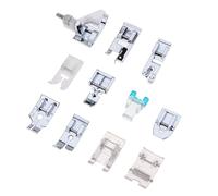 Nahfuss-Set fur Nahmaschinen mit niedrigem Schaft, zum Aufstecken, fur Singer, Brother, Babylock, Euro-Pro, Janome, Kenmore, White, Juki, New Home