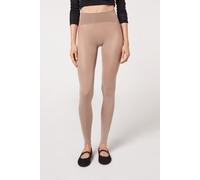 Nahtlose Leggings 50 Denier Hautfarben 1/2