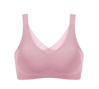 Nahtlose Silikonbrüste for Frauen Mastektomie-Chirurgie-BHS Mit Tasche, Perfekt for Brustkrebs Nach Der Operation (Color : Pink, Size : XXXL/XXX-Large)