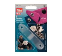 Prym - NF-Druckknopf Jersey glatte Kappe MS 12 mm schwarz 390170
