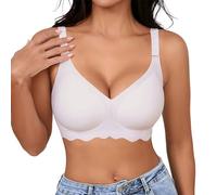Nahtloser Weicher Halt Kabelloser BH Für Täglichen Komfort Leichtes Bralette Mit Lift Und Rücken Glättendem Design Damen BH Ohne Bügel