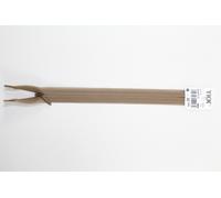 Nahtverdeckter Reissverschluss aus Kunststoff (mittelbraun) Col. 563