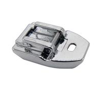 Nahtverdeckter Reißverschlussfuß aus Metall für Brother