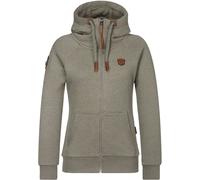 Naketano Damen Hoodie Brazzo 1801-0301 Olive Melange-XS