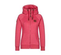 Naketano Damen Sweatjacke Brazzo, Farbe:Purple Melange, Größe:M