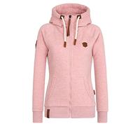 Naketano Damen Sweatjacke, schmutzmuschi pink-melange, XS