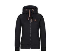 Naketano Damen Sweatjacke, Schwarz, XS