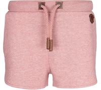 Naketano Damen Sweatshorts Truly Glorious, Farbe:pink-Melange, Größe:L