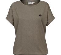 Naketano Damen T-Shirt Schnella Baustella 1631-0047 Olive Melange-XL