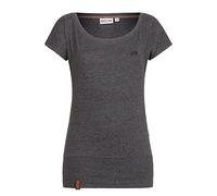 Naketano Damen T-Shirt Wolle T-Shirt, XS, anthracite-melange
