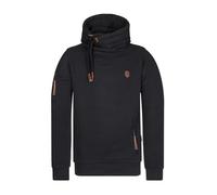 Naketano Herren Kapuzenpullover Pimp Hoodie-X-Large-Black