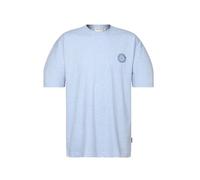 Naketano Herren T-Shirt Big Adonis, Farbe: Amazing Blue Melange, Größe:XL