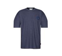 Naketano Herren T-Shirt Big Adonis, Farbe:Indigo Blue Melange, Größe:3XL