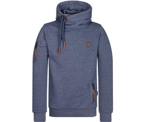 Naketano Hoodie Pimp 1800-0202 Indigo Blue Melange-S