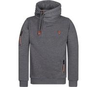 Naketano Pimp Hoody Kapuzenpullover (DE/NL/SE/PL, Alphanumerisch, XL, Regular, Regular, Anthracite)
