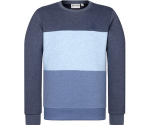 Naketano Pullover Ich trage Mantel 1800-0153 Indigo Blue Melange/Amazing Blue Melange/Blue Melange-XXL