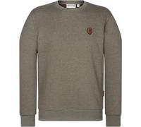 Naketano Herren Sweatshirt Rainerius, Farbe:Olive Melange, Größe:S