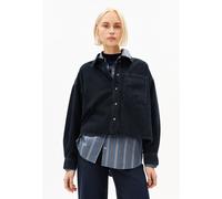 NALAANI JEANSBLUSE | Bio-Baumwoll Mix - blau (XS)