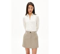 ARMEDANGELS Damen Bluse aus Bio-Baumwoll Mix NALAANNIA Slim Fit Oatmilk XL