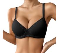 NaLatia BHS für Frauen, 2 Größen größerer Boost-BH, super maximierender Push-Up, dick gepolsterte Bombshell VS, 2 Körbchengrößen hinzufügen, volle Wirkung