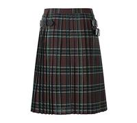 NaLatia Kostet Männer und Herren Schottenrock Kilt rot schwarz Größe S - 3XL