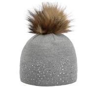 Nalin Lux Crystal Beanie by Eisbär grau One Size