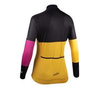 NALINI 03222401100C000.10 New LS Color Lady J Damen Sweatshirt GELB SCHWARZ XS