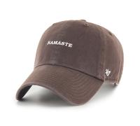 '47 Brand Adjustable CLEAN UP Cap - SLOGEN Namaste braun