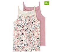 name it 2er-Set: Hemdchen in Rosa - Größe 134/140 | Kinder Waesche
