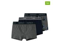 name it 3er-Set: Boxershorts in Grau - Größe 134/140 | Kinder Waesche