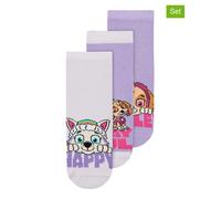name it 3er-Set: Socken "Paw Patrol" in Lila - Größe 19-21 | Babysocken Strumpfhosen