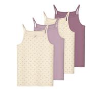 Name it kids Mädchen Buttercream Nkfstrap Top 4P Floral, Numeric_92