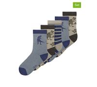 name it 5er-Set: Socken in Bunt - Größe 22/24 | Kinder Socken Strumpfhosen