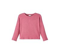 NAME IT A/S Girl's Nkfvicti Ls Knit L Noos Sweater