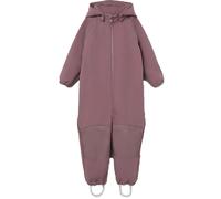 Softshelloverall NAME IT "NMNALFA SOFTSHELL SUIT SOLID FO NOOS" Gr. 110, N-Gr, rosa (wistful mauve) Mädchen Overalls (39256145-110)
