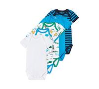 NAME IT Baby Jungen 5er-Pack Kurzarm Bodys